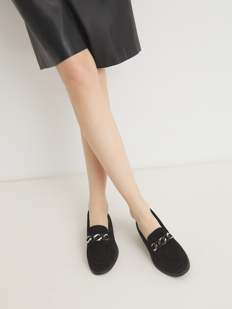 Женские лоферы TENDANCE, Артикул 32055-57B-S, черный | 3157662. Ракурс 2 Женские лоферы TENDANCE, Артикул 32055-57B-S, черный | 3157662. Ракурс 2