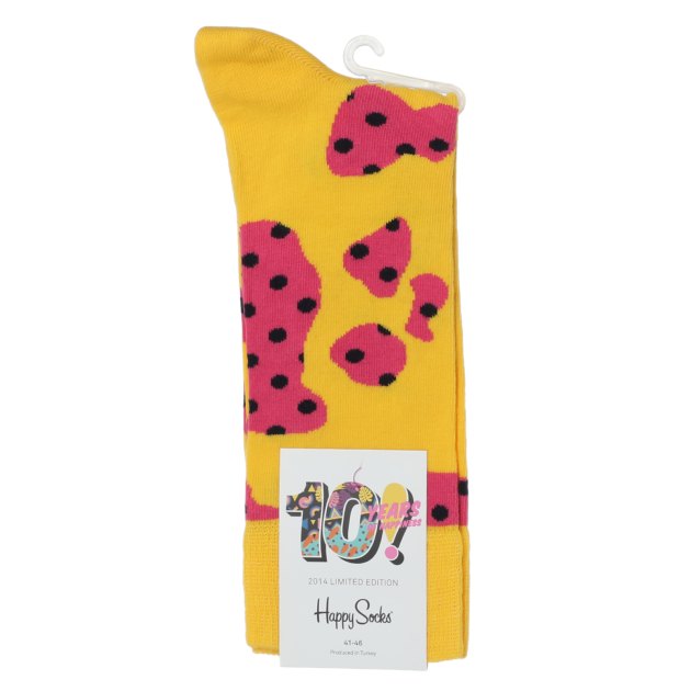 Носки HAPPY SOCKS, Артикул COW ANNIVERSARY SOCK COW1001, желтый | 3161680. Ракурс 2