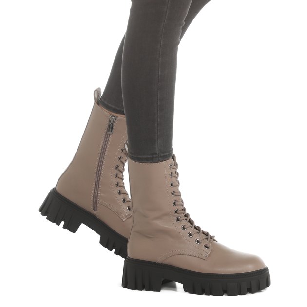 Женские полусапоги TENDANCE, Артикул 6441-81, серо-бежевый | 3162093. Ракурс 4