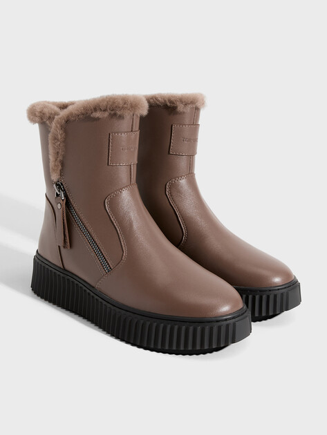 Женские ботинки TENDANCE, Артикул 8086-02, серо-коричневый | 3165609. Ракурс 2 Женские ботинки TENDANCE, Артикул 8086-02, серо-коричневый | 3165609. Ракурс 2