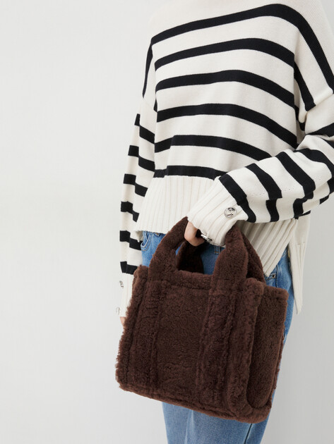 Женский тоут TENDANCE, Артикул MRH22-023-S, темно-коричневый | 3177298. Ракурс 2 Женский тоут TENDANCE, Артикул MRH22-023-S, темно-коричневый | 3177298. Ракурс 2