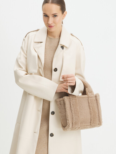Женский тоут TENDANCE, Артикул MRH22-023-S, бежево-коричневый | 3177299. Ракурс 6 Женский тоут TENDANCE, Артикул MRH22-023-S, бежево-коричневый | 3177299. Ракурс 6