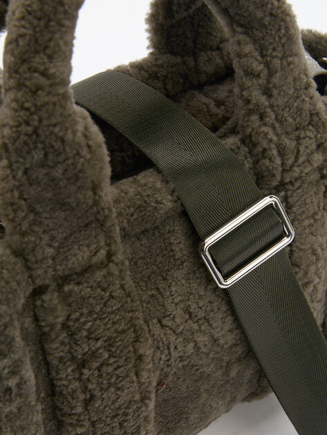 Женский тоут TENDANCE, Артикул MRH22-023-S, коричнево-зеленый | 3177307. Ракурс 3 Женский тоут TENDANCE, Артикул MRH22-023-S, коричнево-зеленый | 3177307. Ракурс 3
