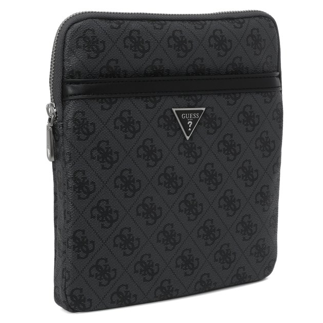 Мужская сумка  GUESS VEZZOLA SMART CROSSBODY FLAT, Артикул HMEVZLP2223, темно-серый | 3179083. Ракурс 2