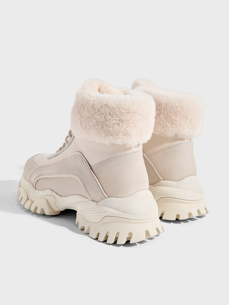 Женские высокие кроссовки TENDANCE, Артикул IGS2151S-682, серо-бежевый | 3182491. Ракурс 5