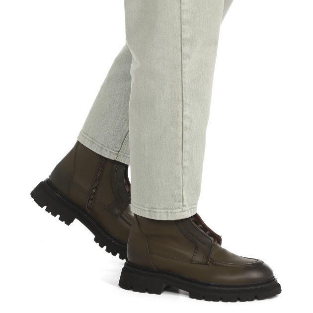 Женские полусапоги TENDANCE, Артикул 35773/35, коричнево-зеленый | 3186569. Ракурс 4