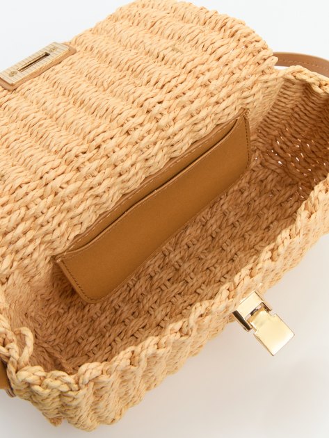 Сумка летняя с ручками TENDANCE, Артикул WL22-608, темно-бежевый | 3200979. Ракурс 6 Сумка летняя с ручками TENDANCE, Артикул WL22-608, темно-бежевый | 3200979. Ракурс 6