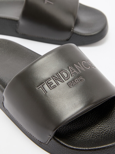 Женские сланцы TENDANCE, Артикул 583-1367, темно-серый | 3208783. Ракурс 5