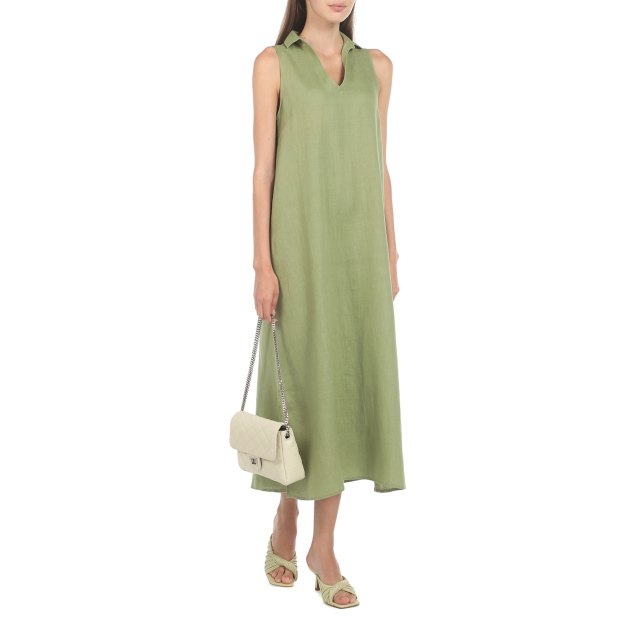 Женское платье MAISON DAVID, Артикул DRESS-2, светло-зеленый | 3210903. Ракурс 6