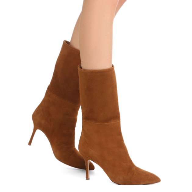 Женские полусапоги ORONERO FIRENZE, Артикул S002, светло-коричневый | 3223084. Ракурс 4