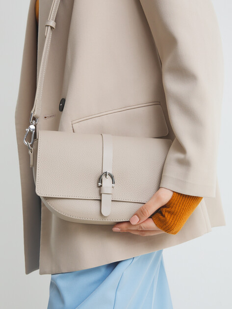 Женский сэдл TENDANCE, Артикул WLV22-609, серо-бежевый | 3225860. Ракурс 2