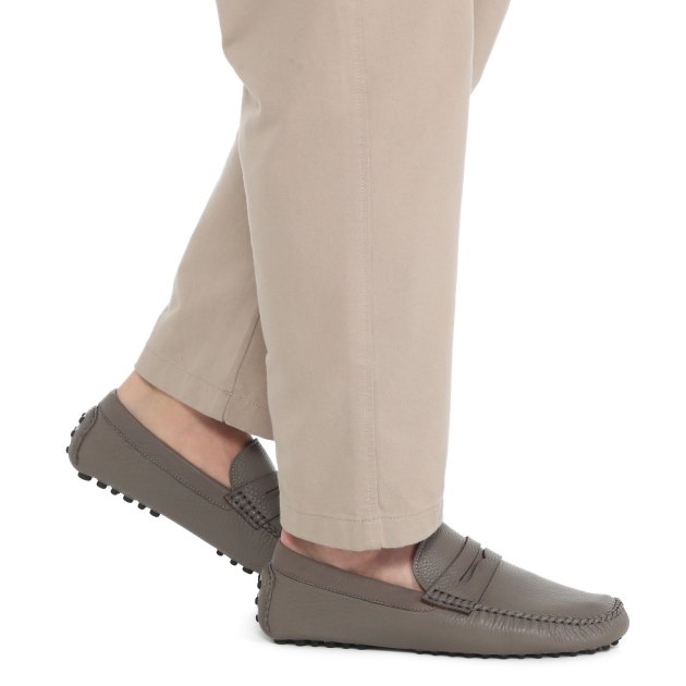 Мужские мокасины MAISON DAVID, Артикул TM2857-1, серый | 3226996. Ракурс 4