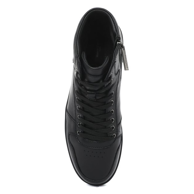 Мужские высокие кеды MAISON DAVID, Артикул TMH22846-10, черный | 3227273. Ракурс 2