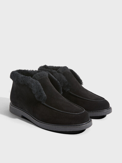 Женские высокие лоферы TENDANCE, Артикул 9546-46M, черный | 3228798. Ракурс 2