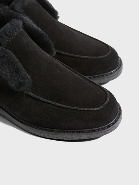 Женские высокие лоферы TENDANCE, Артикул 9546-46M, черный | 3228798. Ракурс 3