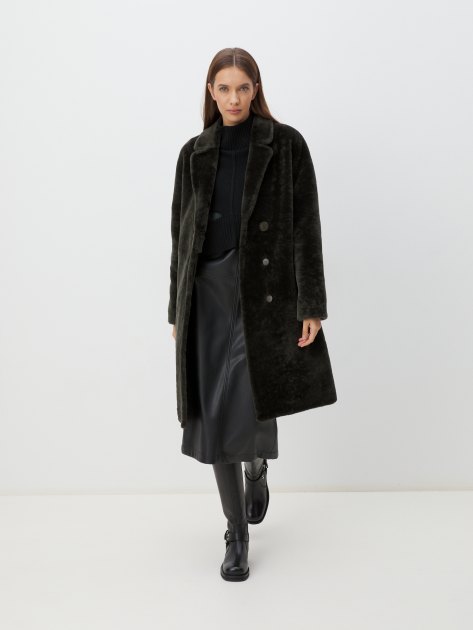 Женская шуба MAISON DAVID, Артикул RV-W9, темно-зеленый | 3229562. Ракурс 5