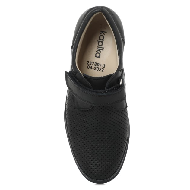 Детские полуботинки KAPIKA, Артикул 23789т-3, черный | 3231049. Ракурс 2