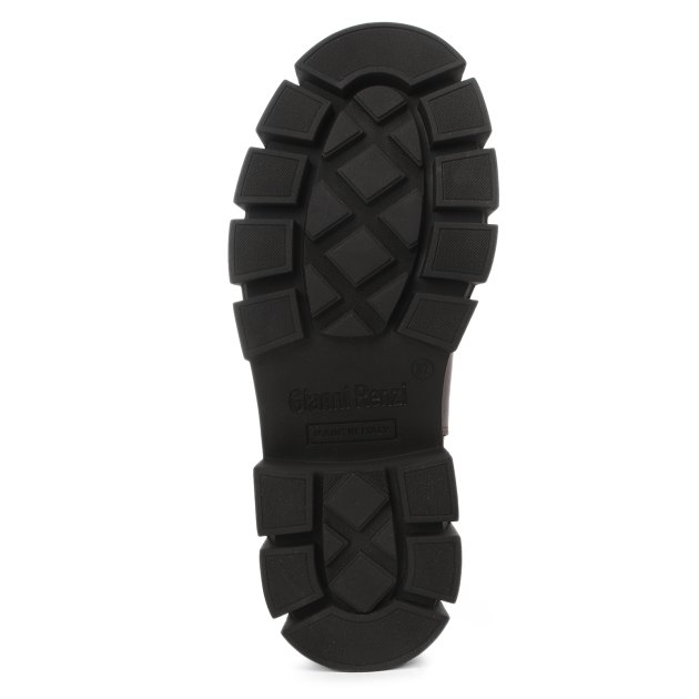 Женские челси GIANNI RENZI, Артикул GR908, красно-коричневый | 3233112. Ракурс 3