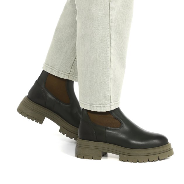 Женские челси GIANNI RENZI, Артикул GR973, темно-зеленый | 3233231. Ракурс 4