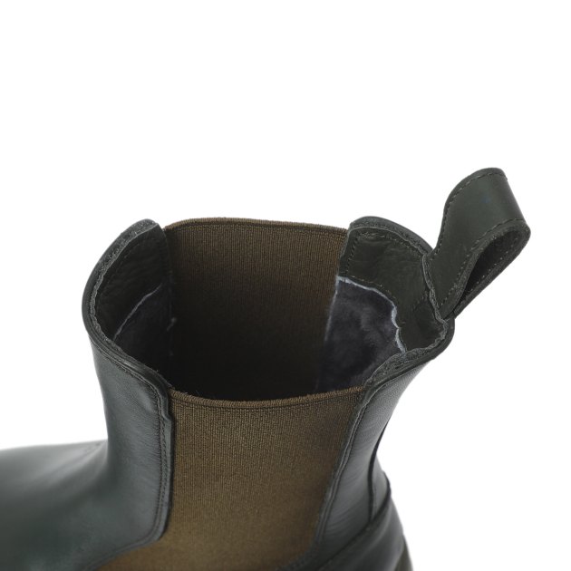 Женские челси GIANNI RENZI, Артикул GR973, темно-зеленый | 3233231. Ракурс 2