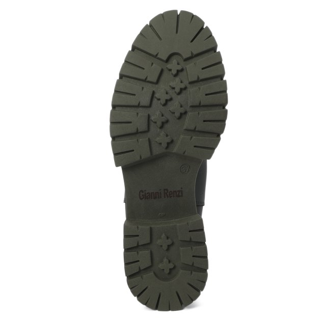 Женские челси GIANNI RENZI, Артикул GR973, темно-зеленый | 3233231. Ракурс 3