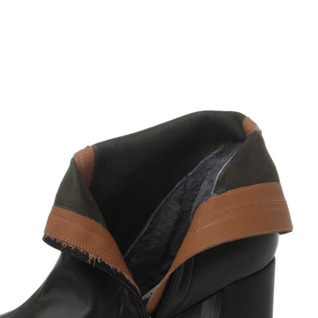 Ботфорты GIANNI RENZI, Артикул GR874, темно-зеленый | 3233314. Ракурс 2