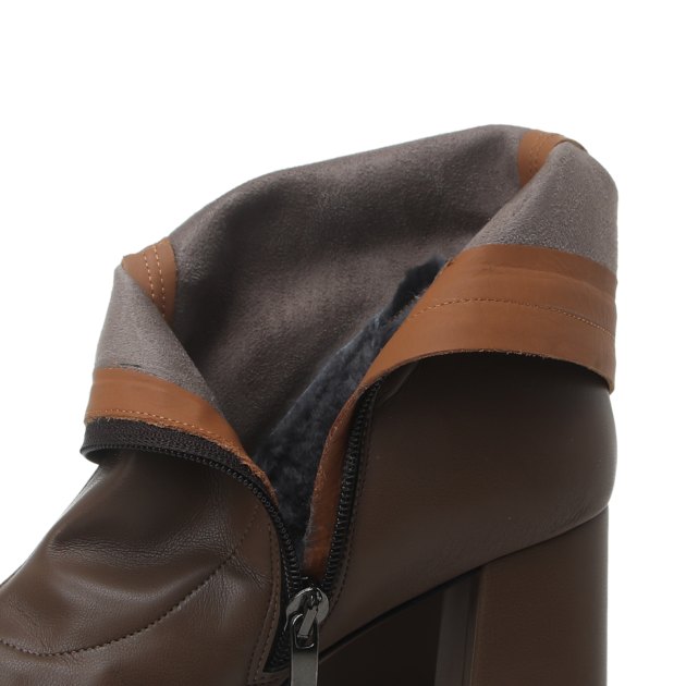 Ботфорты GIANNI RENZI, Артикул GR874, серо-коричневый | 3233322. Ракурс 2