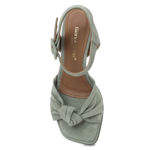 Босоножки GIANNI RENZI, Артикул GR959, светло-зеленый | 3235137. Ракурс 2