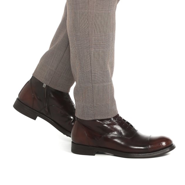 Мужские ботинки OFFICINE CREATIVE, Артикул CHRONICLE/047, темно-коричневый | 3237364. Ракурс 4