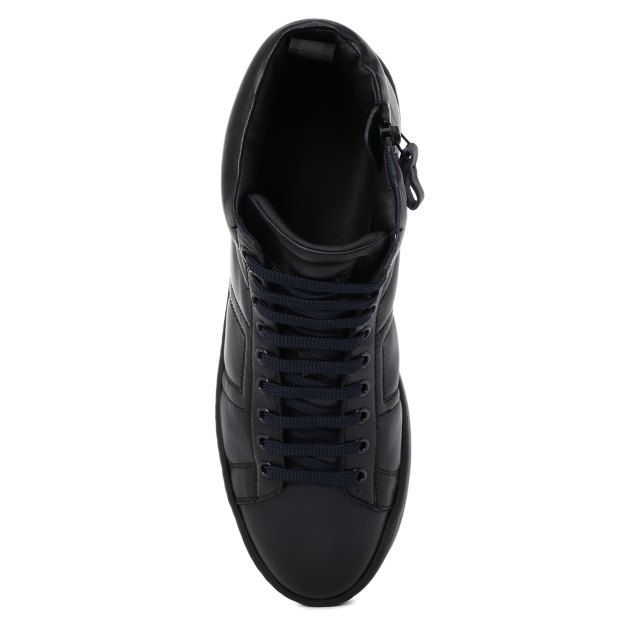 Мужские высокие кеды OFFICINE CREATIVE, Артикул KILIM/002, темно-синий | 3237665. Ракурс 2