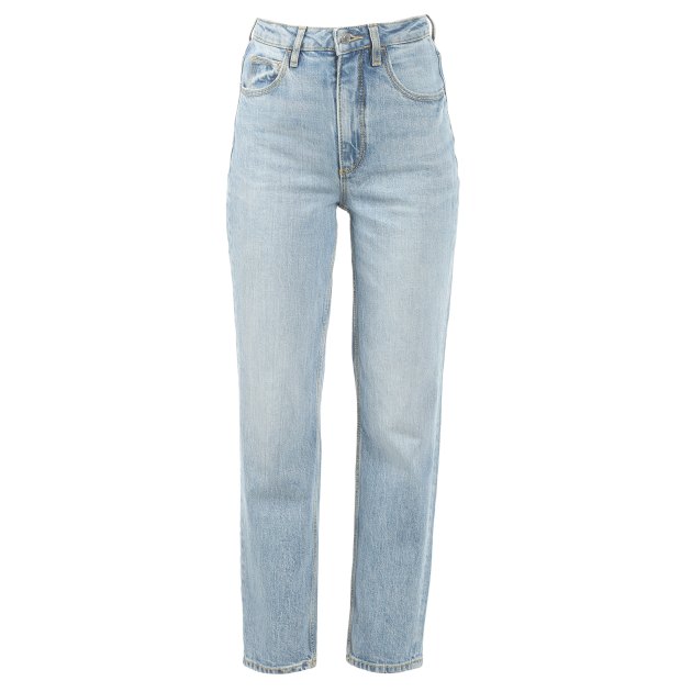 Женские джинсы мом GUESS MOM JEAN, Артикул W2YA21D4NH6, голубой | 3244596. Ракурс 4
