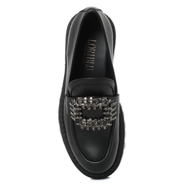Женские лоферы LORIBLU, Артикул 4SL124, черный | 3249006. Ракурс 2