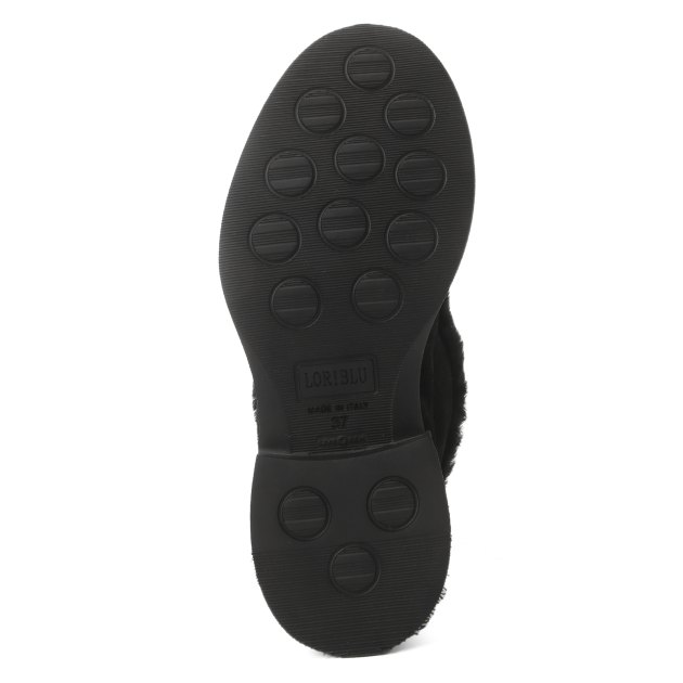 Женские высокие лоферы LORIBLU, Артикул 6LO126, черный | 3251944. Ракурс 3