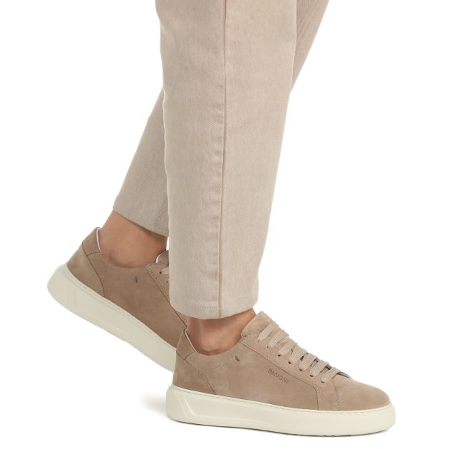 Женские кеды DINO BIGIONI, Артикул DBW3007, серо-бежевый | 3261583. Ракурс 4