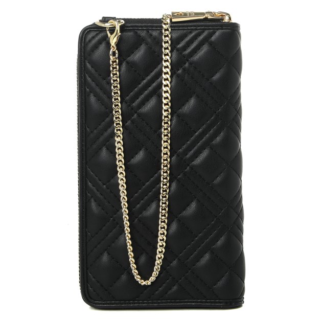 Женская сумка для смартфона LOVE MOSCHINO SLG QUILTED, Артикул JC5682PP SS23, черный | 3263040. Ракурс 3