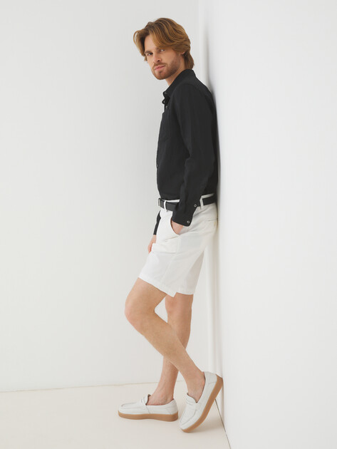 Мужская рубашка MAISON DAVID, Артикул SHIRT, черный | 3267176. Ракурс 4 Мужская рубашка MAISON DAVID, Артикул SHIRT, черный | 3267176. Ракурс 4