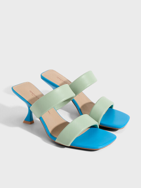 Женские мюли TENDANCE, Артикул YS-578-1, светло-зеленый | 3276184. Ракурс 3