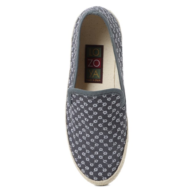 Женские слипоны LOZOYA CECINABAN, Артикул 9253 CECINABAN, темно-серый | 3278213. Ракурс 2
