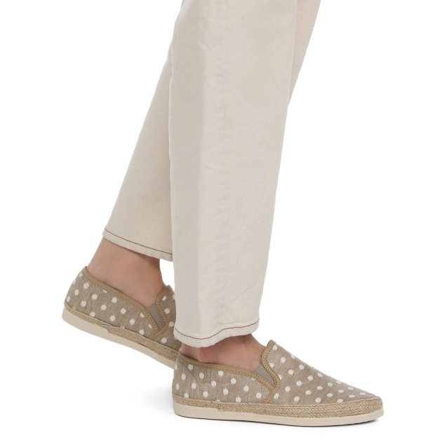 Женские слипоны LOZOYA ENZINABAN, Артикул 9269 ENZINABAN, бежевый | 3281025. Ракурс 4