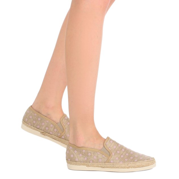 Женские слипоны LOZOYA ENZINABAN, Артикул 9269 ENZINABAN, бежевый | 3281056. Ракурс 4