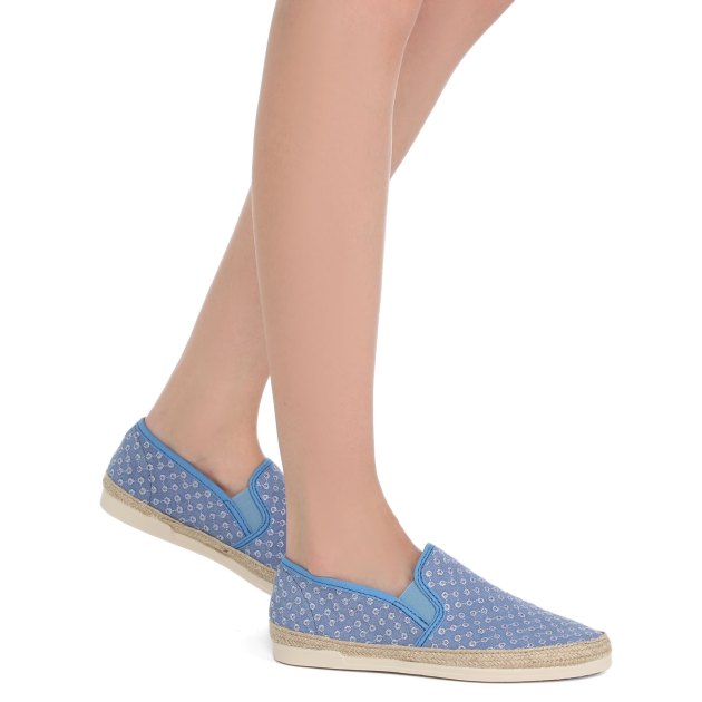 Женские слипоны LOZOYA ENZINABAN, Артикул 9269 ENZINABAN, синий | 3281525. Ракурс 4