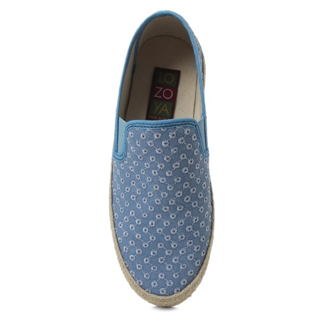 Женские слипоны LOZOYA ENZINABAN, Артикул 9269 ENZINABAN, синий | 3281525. Ракурс 2