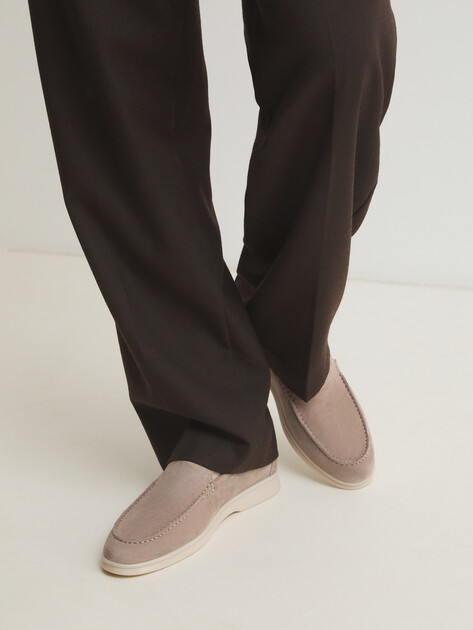 Мужские лоферы TENDANCE, Артикул YS-M2056A-103, бежево-серый | 3283991. Ракурс 2