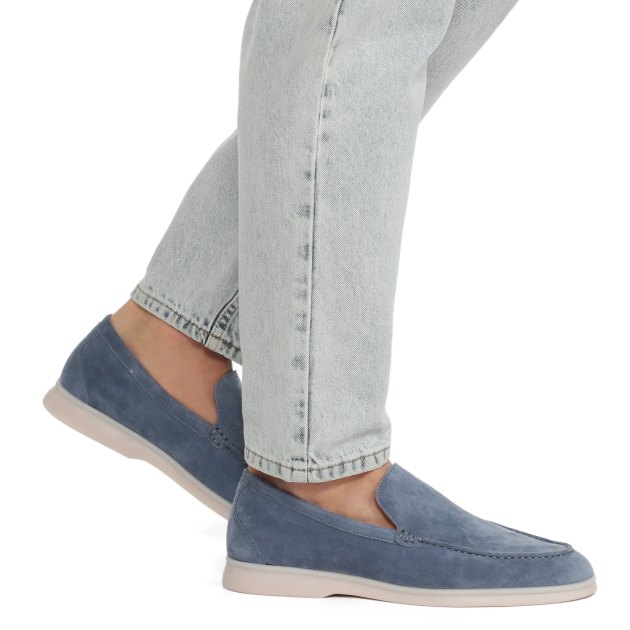 Мужские лоферы TENDANCE, Артикул YS-M2056A-103, серо-голубой | 3283994. Ракурс 8