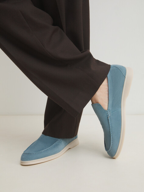 Мужские лоферы TENDANCE, Артикул YS-M2056A-103, голубой | 3283995. Ракурс 2