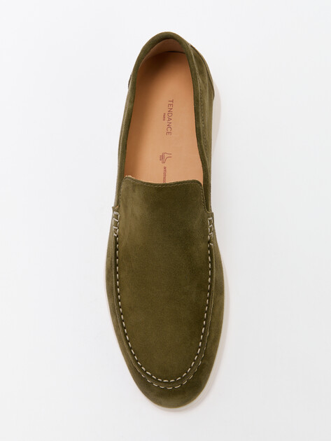 Мужские лоферы TENDANCE, Артикул YS-M2056A-103, хаки | 3283998. Ракурс 5