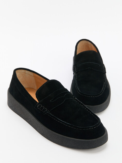 Мужские лоферы TENDANCE, Артикул YS-M6166A-1, черный | 3284007. Ракурс 6