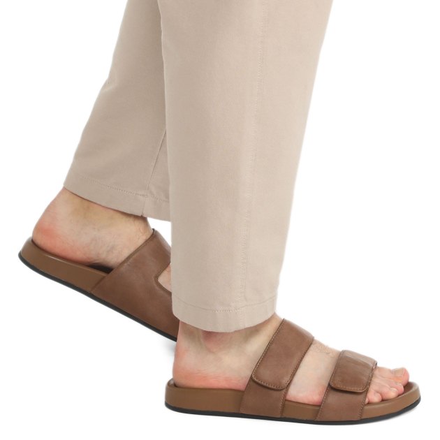 Мужские шлепанцы TENDANCE, Артикул YS-M9611L-2, светло-коричневый | 3284020. Ракурс 4