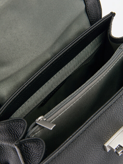 Женская сумка с ручкой TENDANCE, Артикул OU15322, черный | 3285905. Ракурс 5