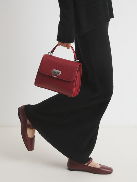 Женская сумка  TENDANCE, Артикул OU15322, рубиновый | 3285908. Ракурс 2